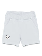 Shorts per neonato Donsje Ithri grigio con motivo con ricamo 4096003NB 00060 DONSJE 