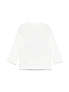 T-shirt con stampa illustrazione per neonato Stella McCartney Kids bianca con scollo rotondo TV8670 Z0434 186 STELLA McCARTNEY KIDS 