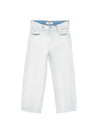 Jeans per bambino MSGM Kids denim con logo S6MSJUDP044 126 MSGM KIDS 