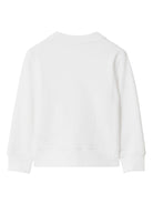 Felpa con stampa fragola per bambino Burberry Kids con maniche lunghe 8089733 A1464 BURBERRY KIDS 