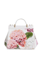Borsa Sicily mini per bambina Dolce & Gabbana Kids bianca con stampa a fiori EB0003 AX811 HA5XG DOLCE & GABBANA KIDS 
