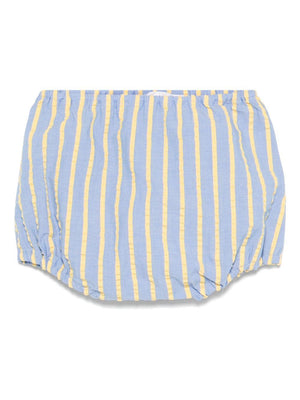 Mariella Ferrari baby girl's blue striped shorts