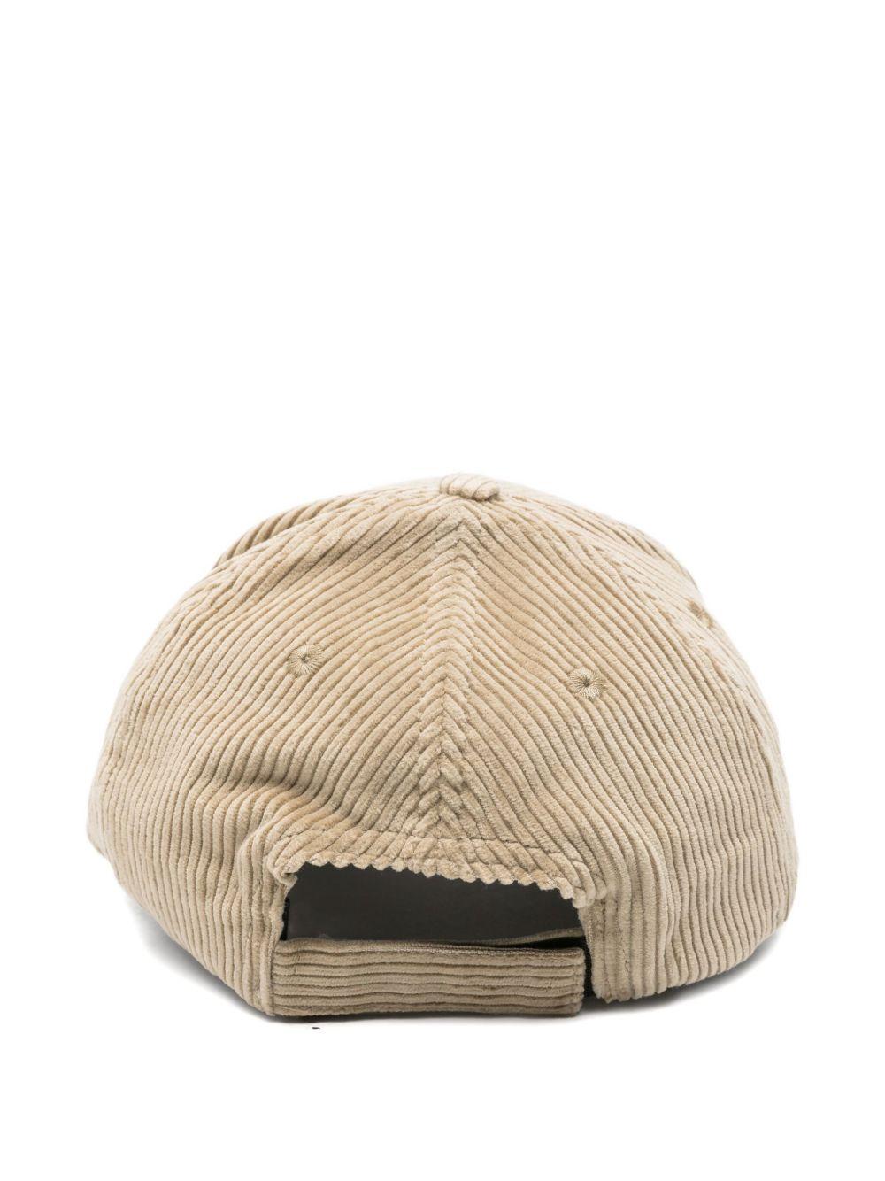 Berretto per bambino Stone Island Junior beige con visiera curva K2S169100003S0230 V0095 STONE ISLAND JUNIOR 