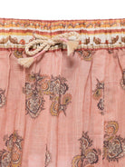 Pantaloni elasticizzati per bambina ZIMMERMANN Kids rosa con stampa floreale 0659PR S253 ZIMMERMANN KIDS 