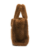 Borsa tote Vanity Mini MC2 Saint Barth Kids marrone con ricamo logo VAMI029 01042I MC2 ST. BARTH KIDS 
