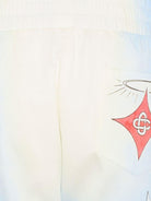 Shorts per bambino Casablanca Kids blu con stampa grafica KSP26TR31702 ALOHA CASABLANCA KIDS 