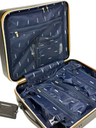 Trolley Eudoxie Logo per bambini K-Way Kids nero con guscio in policabornato K81372W USY K-WAY KIDS 
