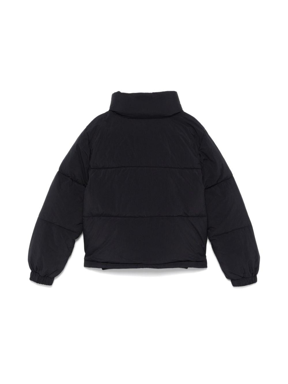 Giubbino per bambina Molo Hansine nero a collo alto 5W24M305 0099 MOLO 