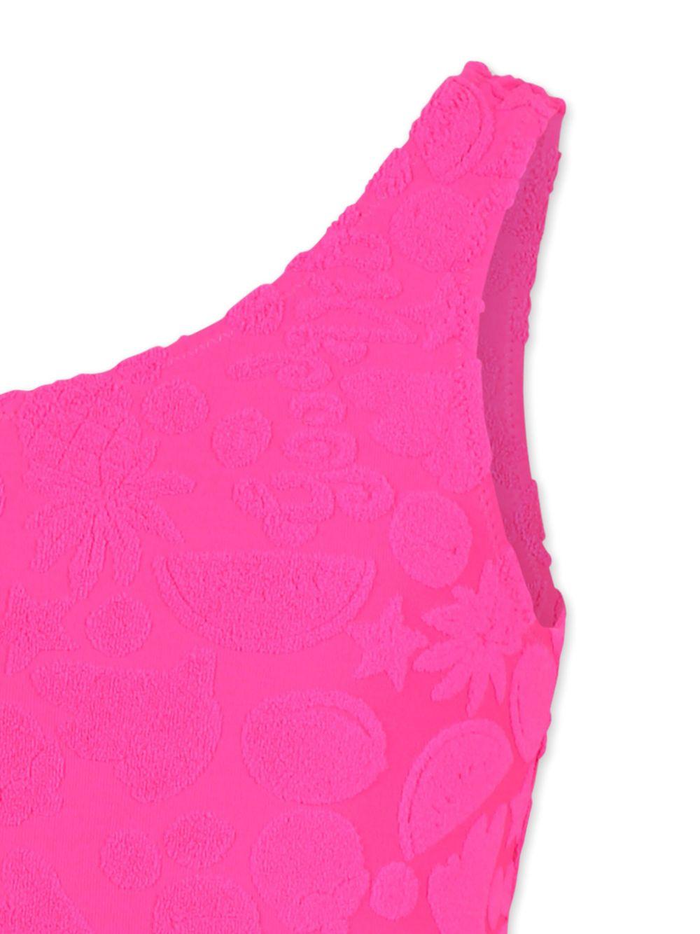 Costume da bagno per bambina Molo Nai fucsia intero monospalla 8S25P511 9252 MOLO 