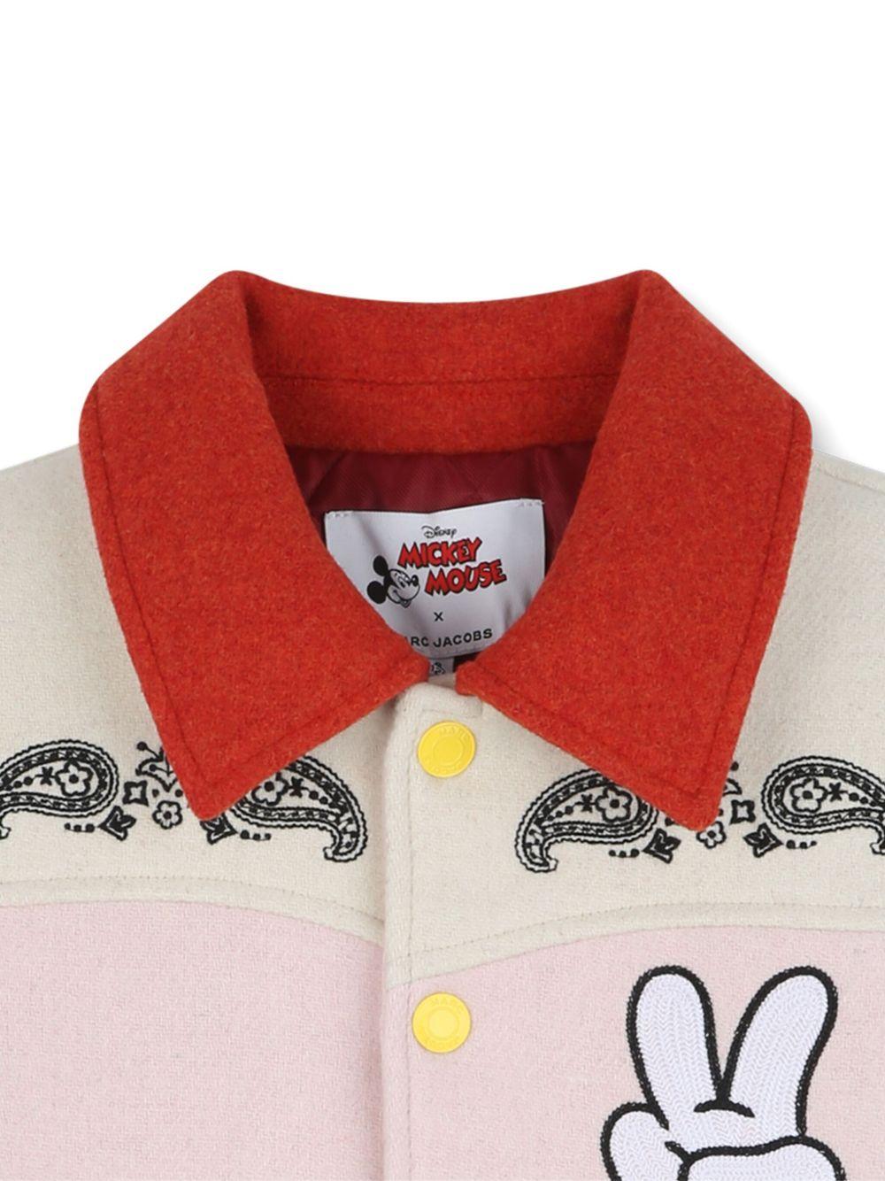 Bomber per bambina Marc Jacobs Kids x Disney Mickey Mouse multicolor con ricamo W60576 97E THE MARC JACOBS KIDS 