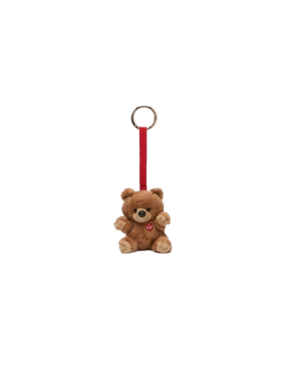Charm con mini orsetto peluche per bambini MC2 ST. Barth Kids marrone con dettaglio laccio rosso CHARF01 01806I MC2 ST. BARTH KIDS 