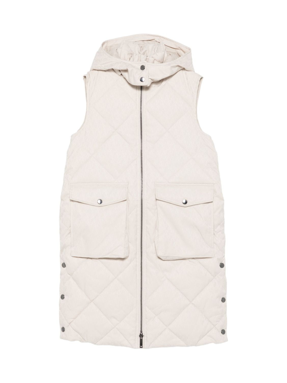 Giubbino per bambina Emporio Armani Kids beige con motivo trapuntato EG000315 AF16099 U1156 EMPORIO ARMANI KIDS 