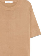 T-shirt in cotone per bambino Paolo Pecora Kids beige con girocollo PP3983 BEIGE PAOLO PECORA KIDS 