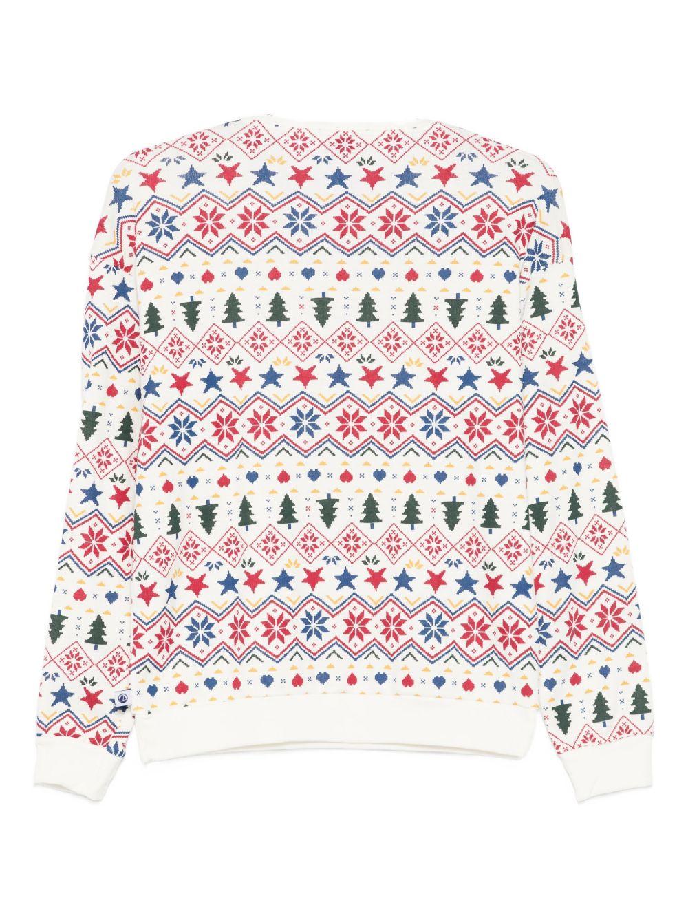 Pigiama per donna Petit Bateau multicolore con stampa grafica all-over A0DRB 01 PETIT BATEAU 