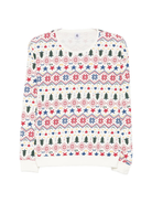 Pigiama per donna Petit Bateau multicolore con stampa grafica all-over A0DRB 01 PETIT BATEAU 