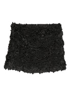 Top per donna Merci nero con design ruches TOM026 BLACK MERCI 