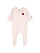Tutine per neonata Kenzo Kids rosa con applicazioni floreali (set di due) K61614 43B KENZO KIDS 