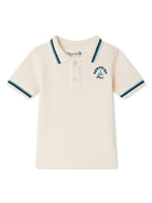 Polo Finn per neonato Bonpoint bianco con design ricamato S05YTSK00001 204 BONPOINT 