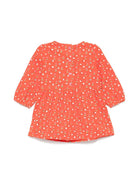 Abito arancione per neonata con stampa all over Stella McCartney Kids TV1070 Z2087 421MC STELLA McCARTNEY KIDS 
