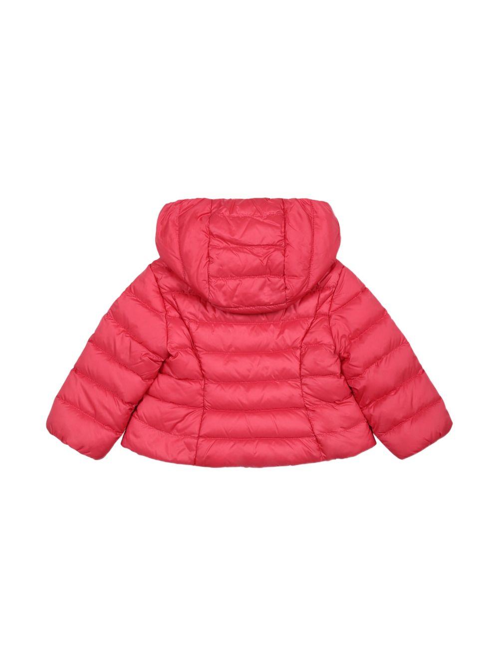 Piumino per neonata Moncler Enfant rosa con cappuccio K19511A00010597YF 542 MONCLER ENFANT 
