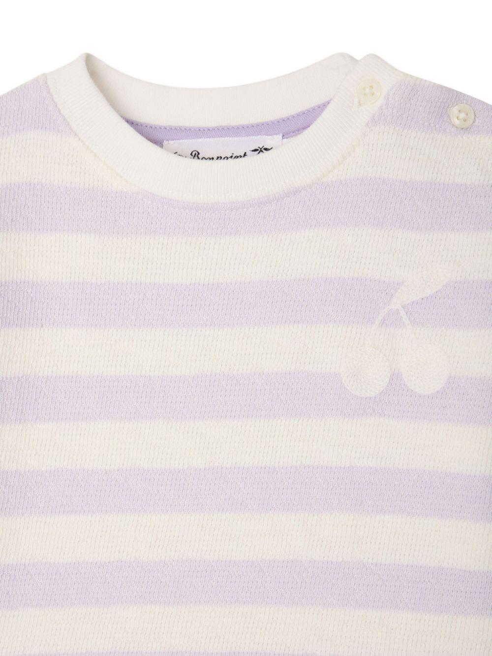 T-shirt Cai per neonata Bonpoint multicolor con design a righe C06XTSK00001 257A BONPOINT 