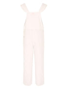 Tuta intera per bambina MC2 Saint Barth Kids bianco a fiori con cut-out TEM001 03016H MC2 ST. BARTH KIDS 