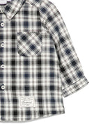 Camicia per bambino Bonpoint bianco con motivo a quadri W05YSHW00010 374 BONPOINT 