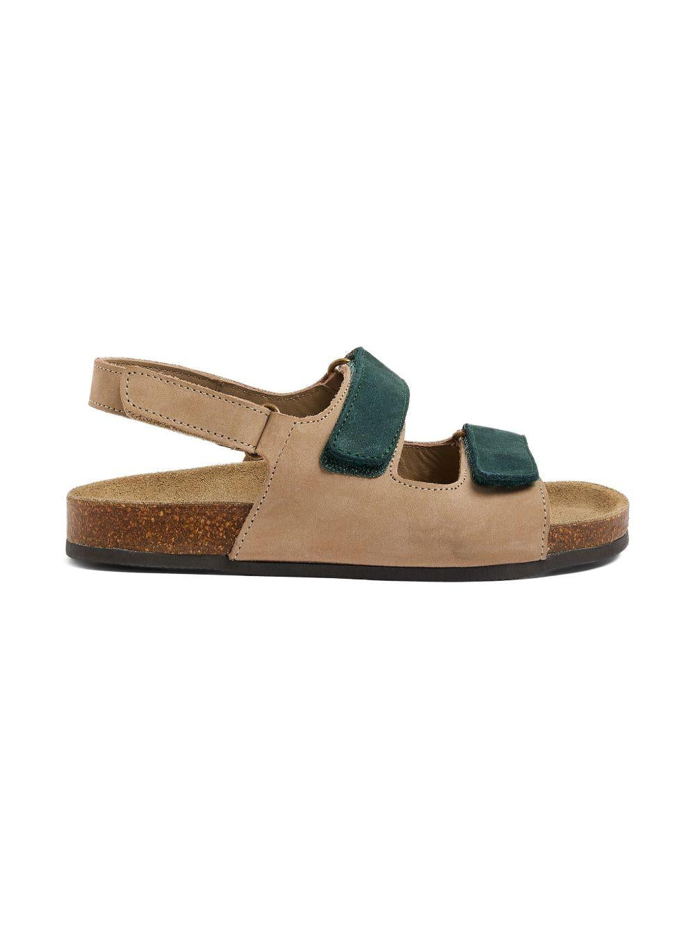 Sandali Eloy per bambino Bonpoint beige con punta aperta S05BSOL00004 060 BONPOINT 