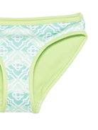 Bikini per bambina Casablanca Kids multicolor con finiture a contrasto KSP26SWM06101 WAVY MONOGRAM CASABLANCA KIDS 