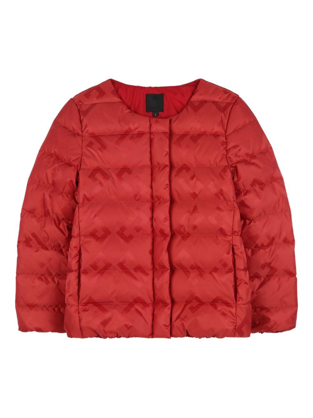 Trench per bambina Givenchy Kids beige con colletto leopardato H30986 20P GIVENCHY KIDS 