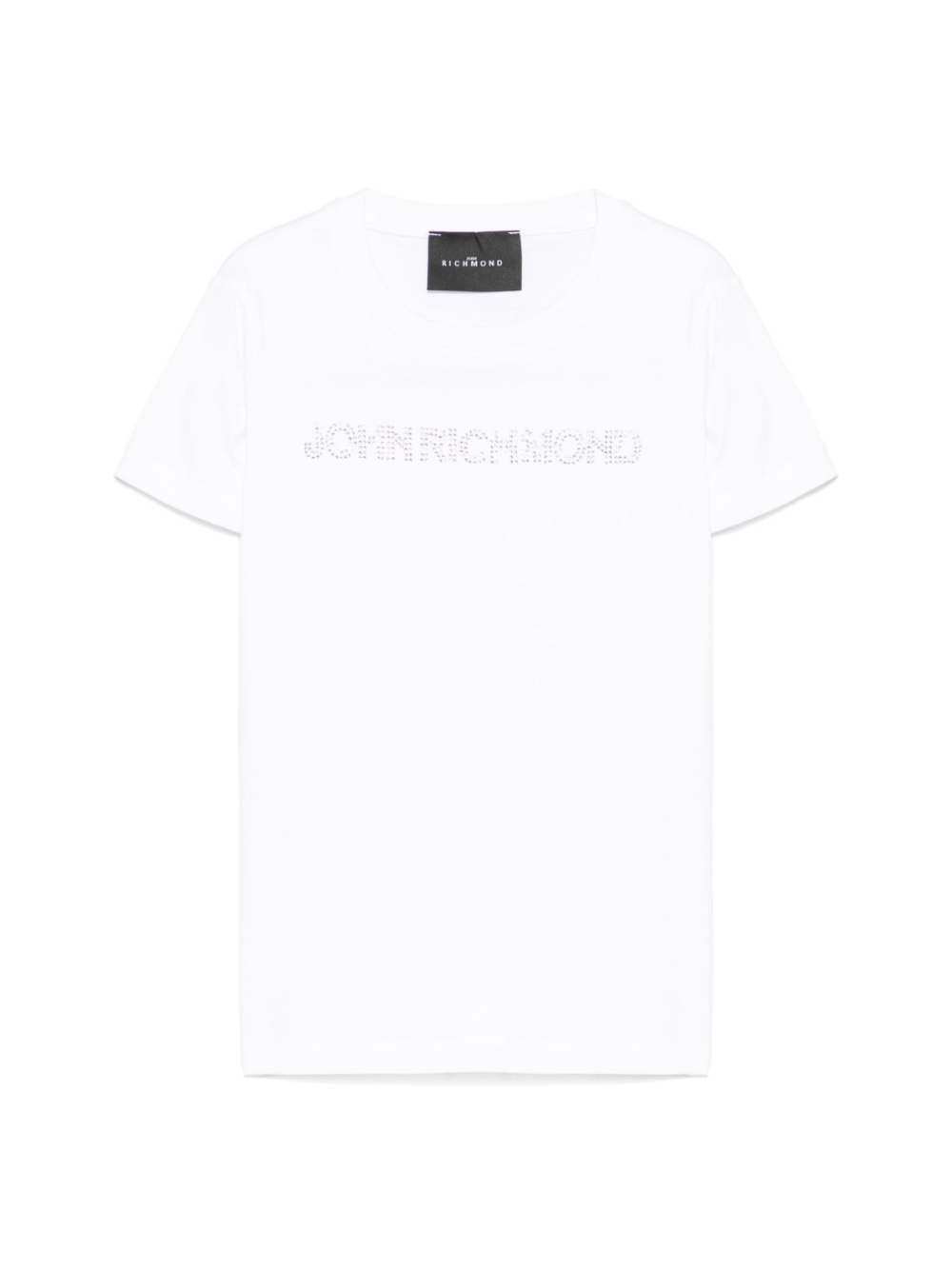 T-shirt per bambina John Richmond Junior bianco con logo RGP25102TS WHITE JOHN RICHMOND JUNIOR 