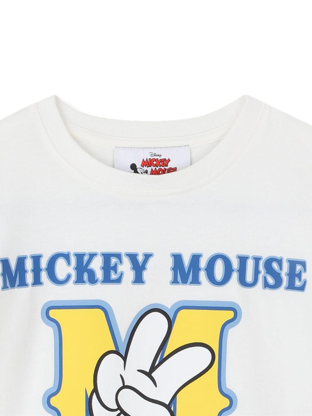 T-shirt per bambino Marc Jacobs Kids x Disney Mickey Mouse bianca con stampa con logo frontale W60692 126 THE MARC JACOBS KIDS 