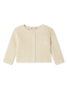 Cardigan Esil per neonata Bonpoint beige con scollo rotondo S05ZCAK00009 031 BONPOINT 
