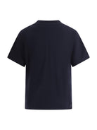 T-shirt per bambino Emporio Armani Kids blu con stampa pallina da baseball EB001344 AF14503 UB096 EMPORIO ARMANI KIDS 