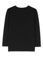 T-shirt per bambino Molo Reif nero con stampa grafica 1W24A405 3645 MOLO 