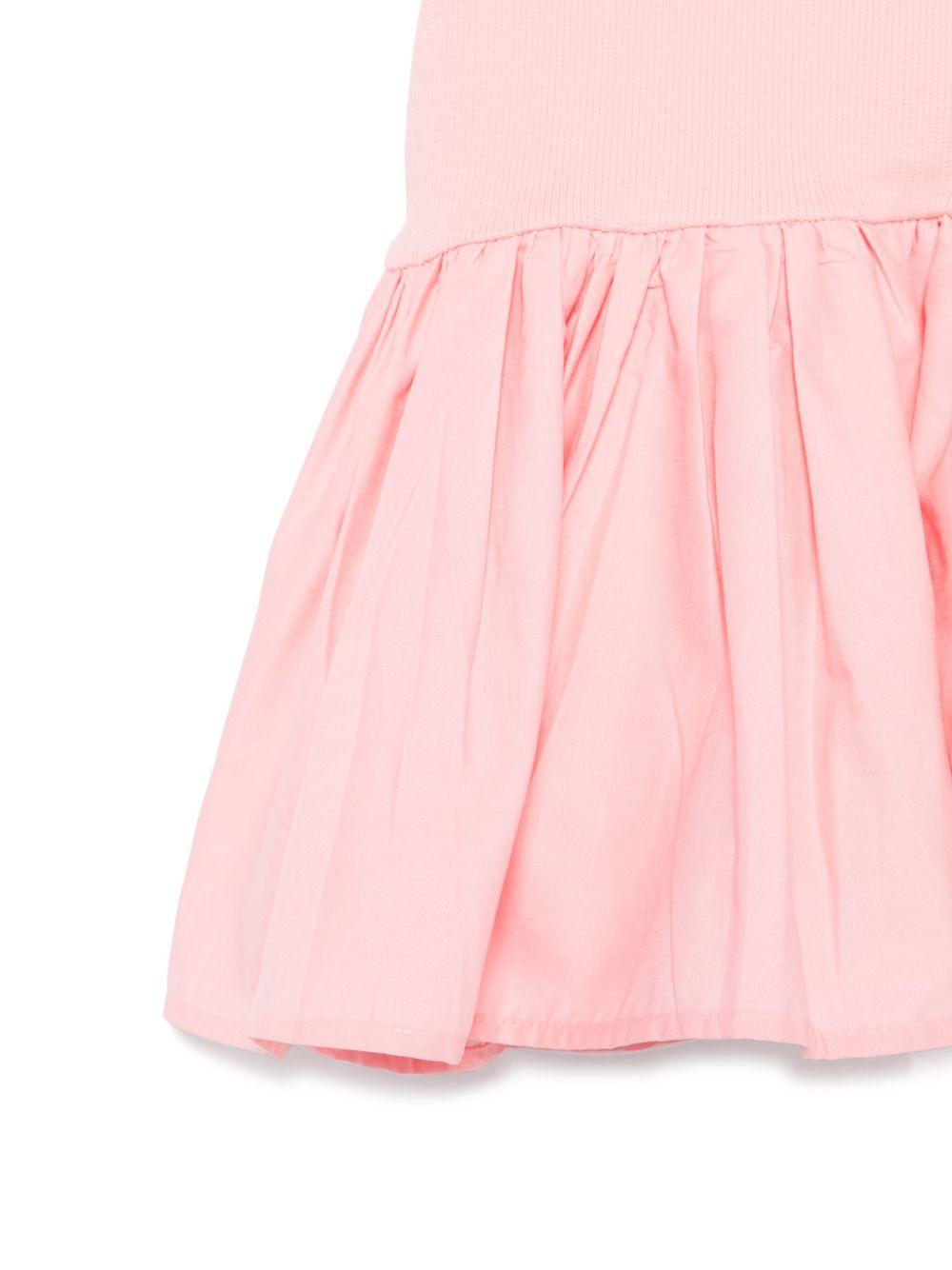 Abito Caitlin per neonata Molo rosa con ruches 4S25E102 8283 MOLO 
