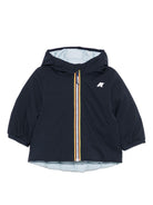 Giubbino per neonato K-Way Kids blu con design reversibile K7132PW BBB K-WAY KIDS 
