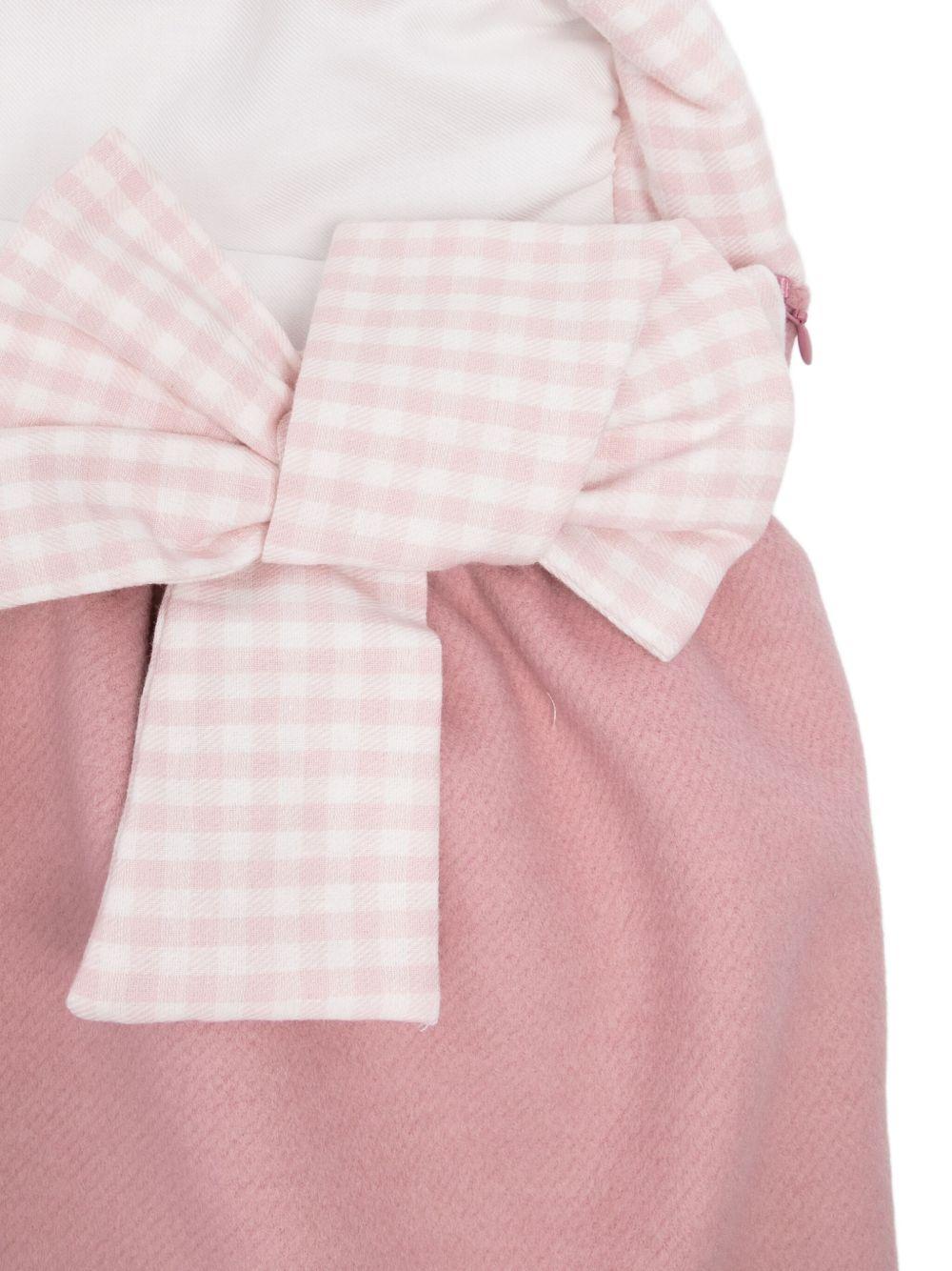 Sacco nanna per neonata La Stupenderia rosa con motivo a quadretti 1TBAC02 H14 LA STUPENDERIA 