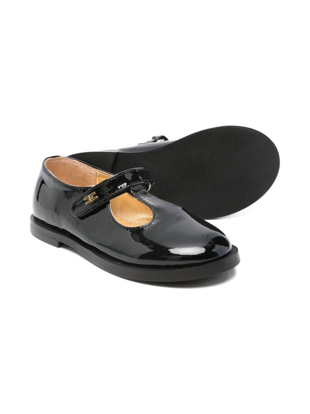 Ballerine per bambina Elisabetta Franchi La Mia Bambina ner con cinturino F1A3E03700286 930 ElISABETTA FRANCHI 