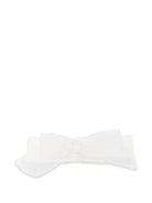 Fascia per neonata La Stupenderia bianco con fiocco ABFA56 O06 LA STUPENDERIA 