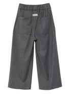 Pantaloni per bambino Laneus Kids grigi con tasche posteriori applicate F5LKJUPA109 100 LANEUS 