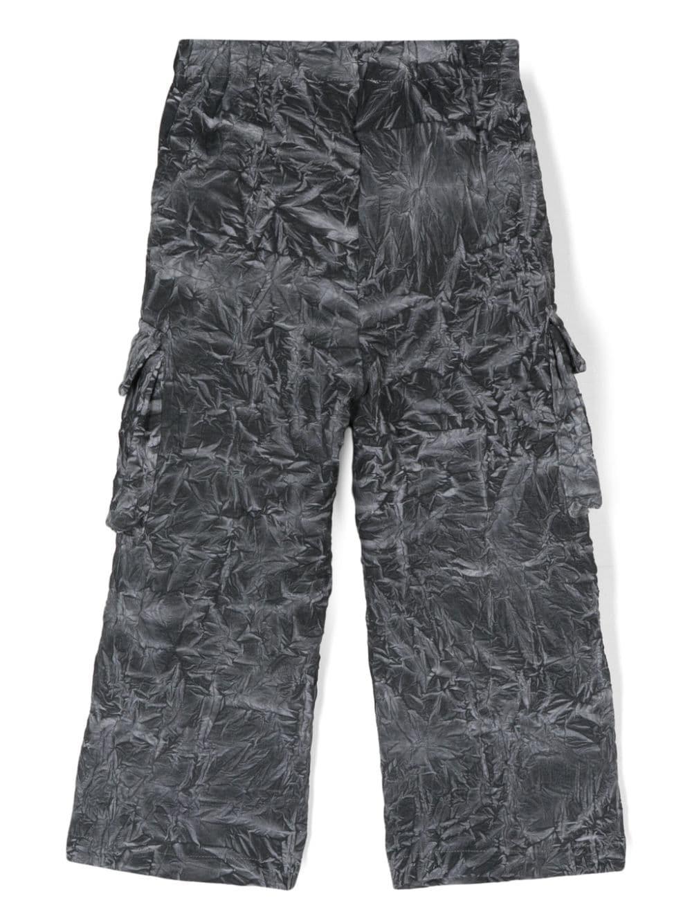 Pantaloni Patrick grigio per bambina con effetto stropicciato Douuod Kids DV6Q10 J0446 929 DOUUOD 