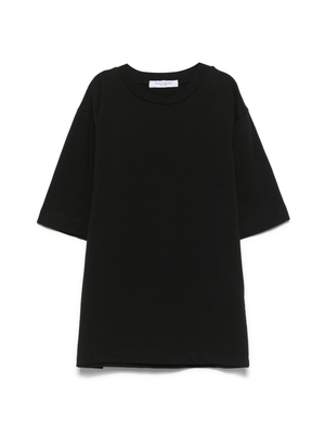 T-shirt per bambino Paolo Pecora Kids nero con logo sul retro