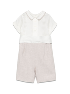 Tutina per neonato La Stupenderia beige con inserti CBPG51 D11 LA STUPENDERIA 