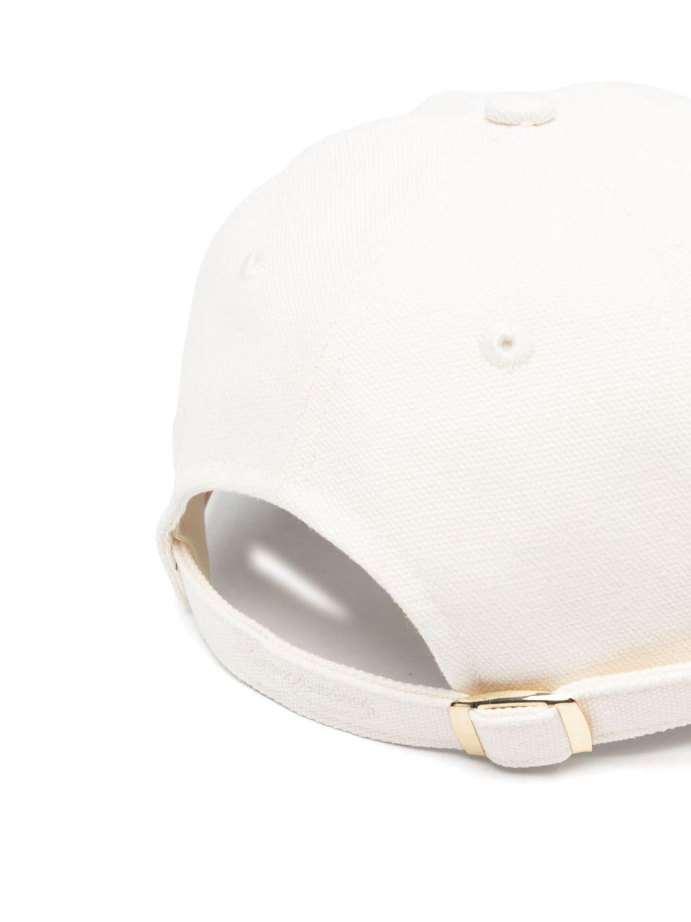 Cappello da baseball Arnold per neonata Bonpoint bianco con occhielli S05GACW00009 004 BONPOINT 