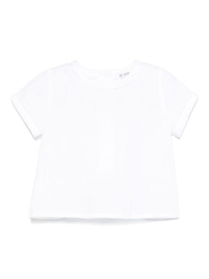 Camicia per neonato JESURUM BABY Leonardo bianco con dettaglio traforato