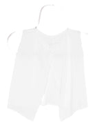 T-shirt per neonato Mariella Ferrari bianca con dettagli ricamati COB2 AZZURRO MARIELLA FERRARI 