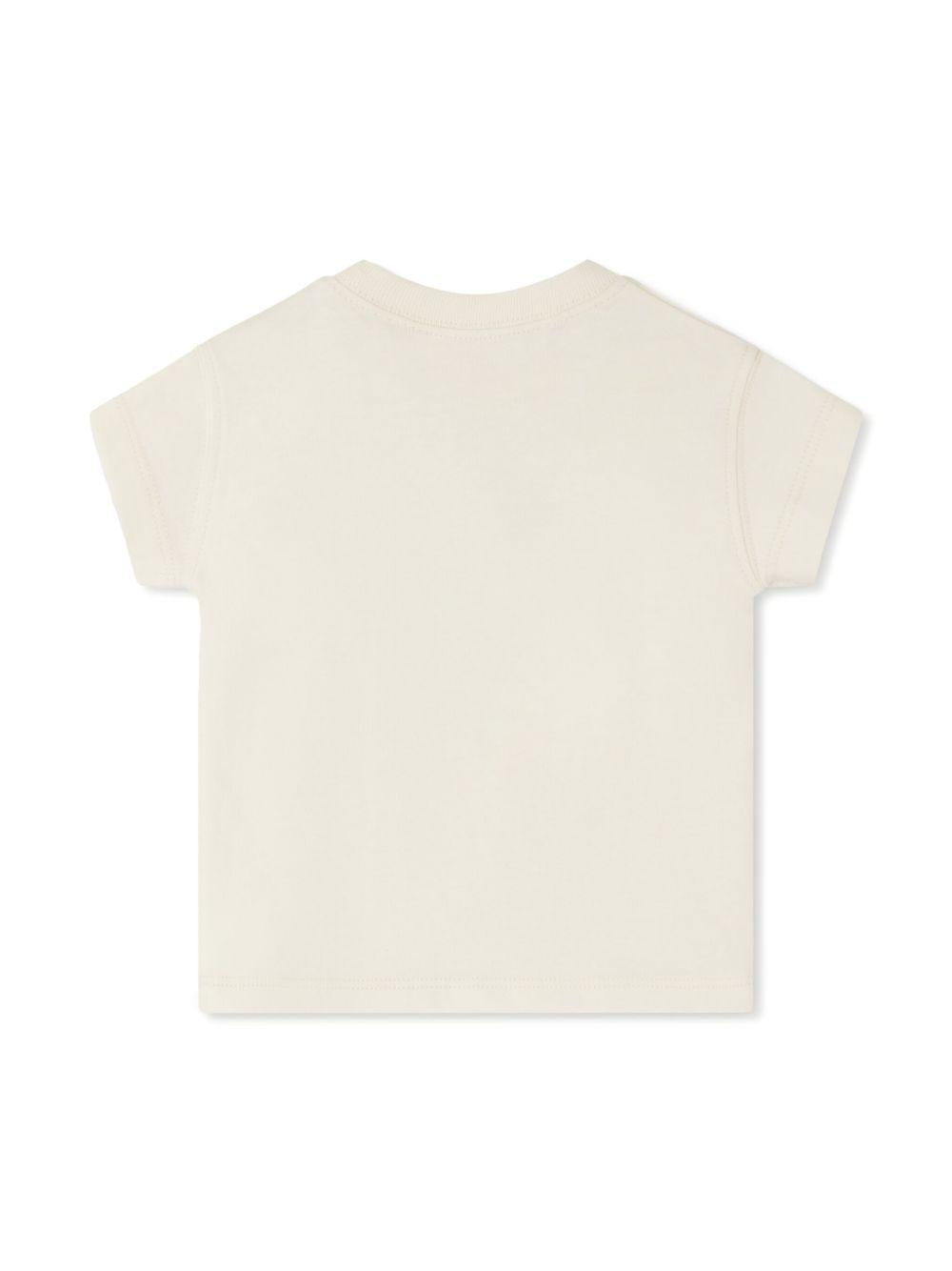 T-shirt Tom per neonato Bonpoint beige con girocollo S05YTSK00006 103 BONPOINT 