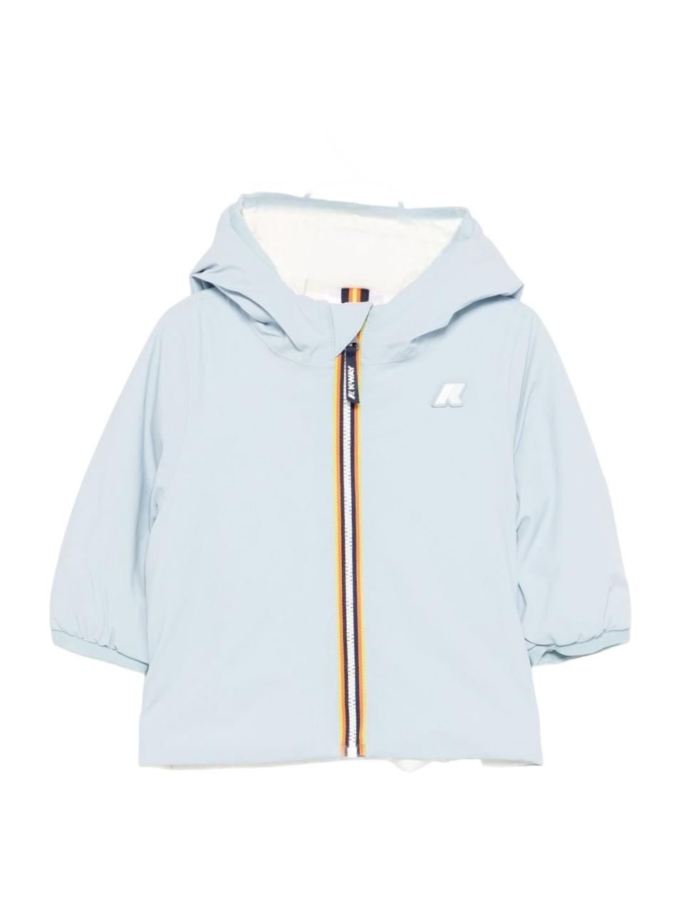 Giubbino Jacques per neonato K-Way Kids azzurro con design imbottito K71338W BBF K-WAY KIDS 