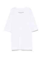 T-shirt per bambino Paolo Pecora Kids bianco con logo sul retro PP3974 B-T PAOLO PECORA KIDS 